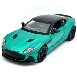 1/32 suitable for Aston Martin DBS die-casting metal alloy models, car sound and light pull-back series children's toy gifts