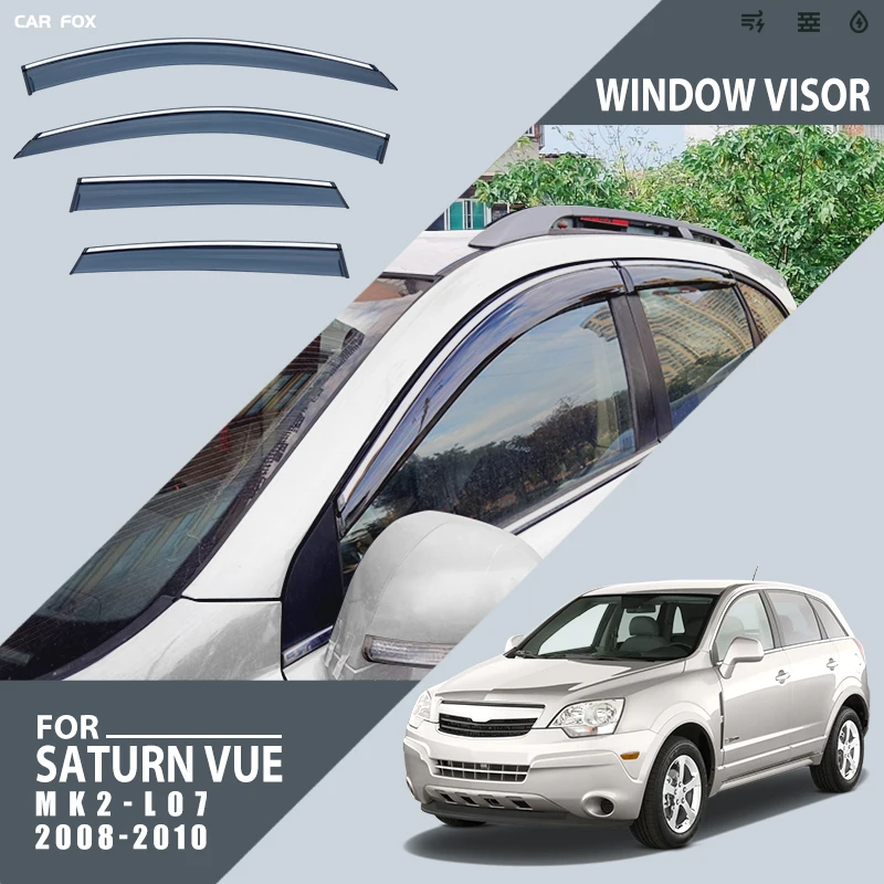 

For Saturn Vue L07 2008-2010 Window Visor Vent Shades Sun Rain Deflector Guard 4PCS/SET For Saturn VueL07 2008-2010