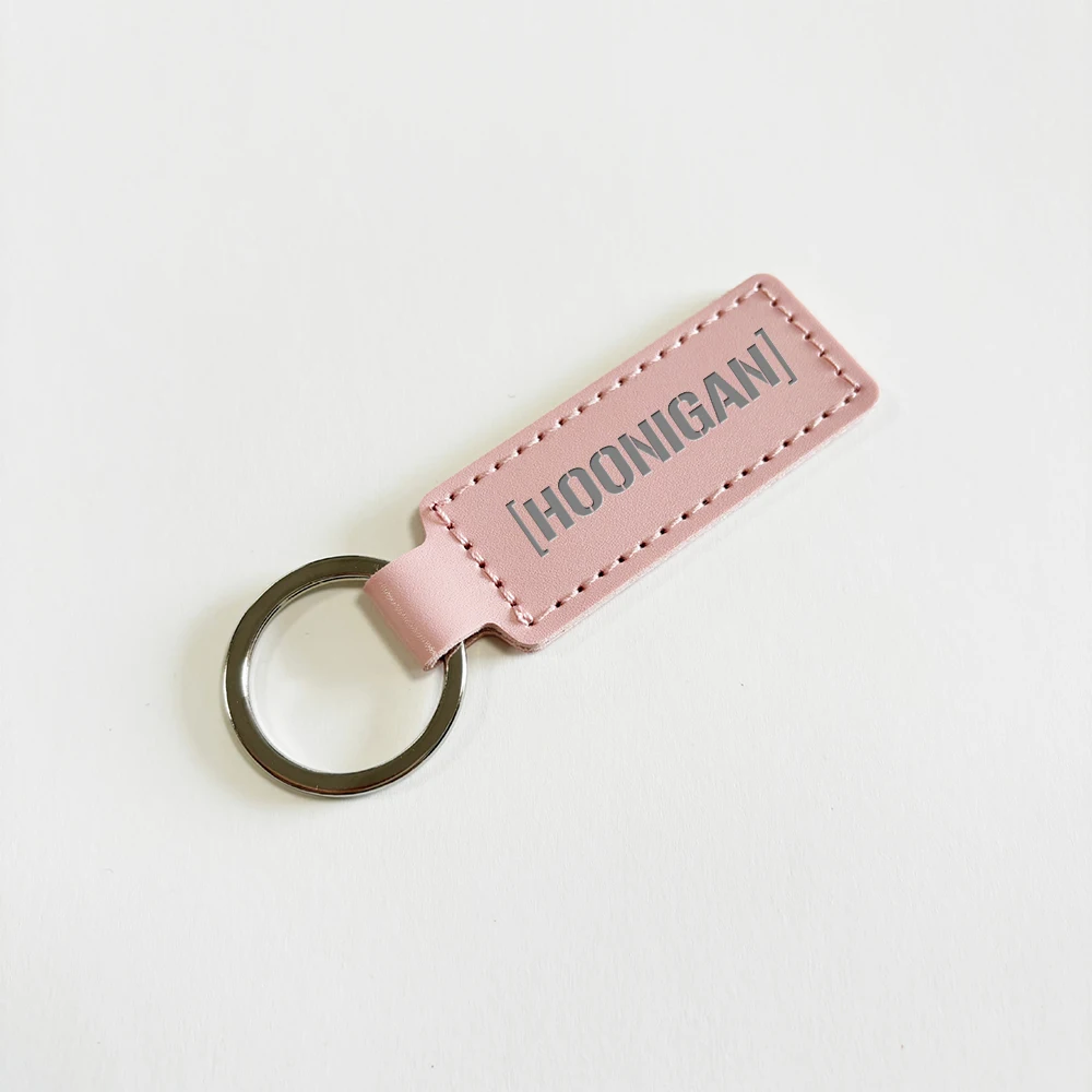 hoonigan Leather keychain KEY Embroidered Motorcycle Keychain Wholesale For Men Boyfriend