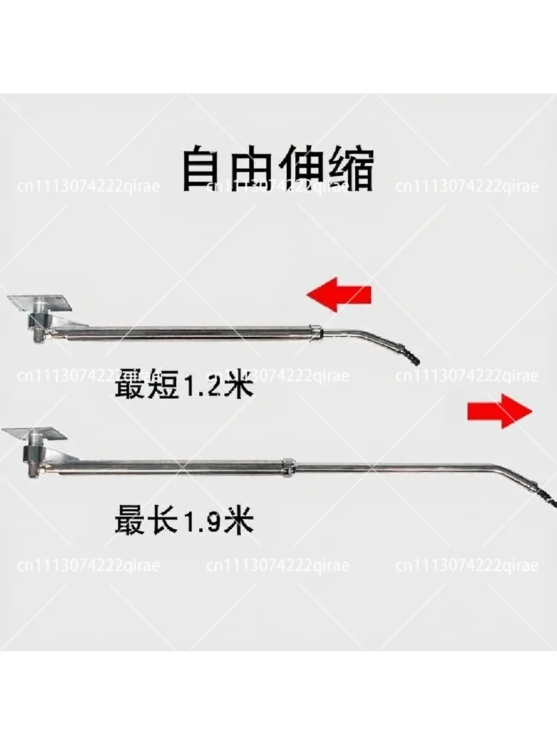360° High Pressure Cantilever Swing Arm Rotating Boom for Car Washing Machine Auto Detailing Shop Equipment