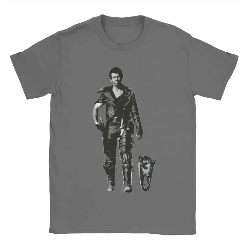 

1979 Mad MAX T Shirts Men's Cotton Vintage T-Shirts Round Collar Tees Short Sleeve Tops New Arrival