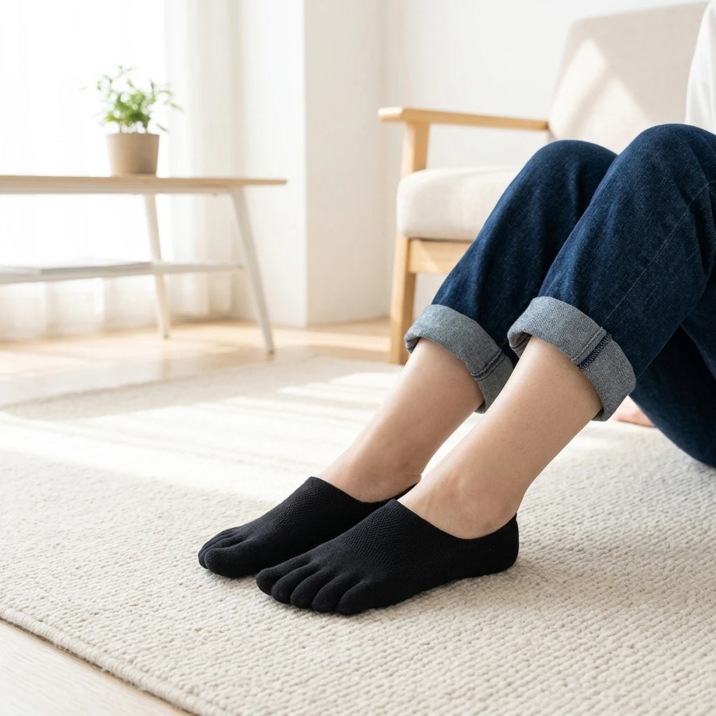 1/3/4 Pairs,Unisex Cotton Five - đánh giá và giá Toe Sock Split
