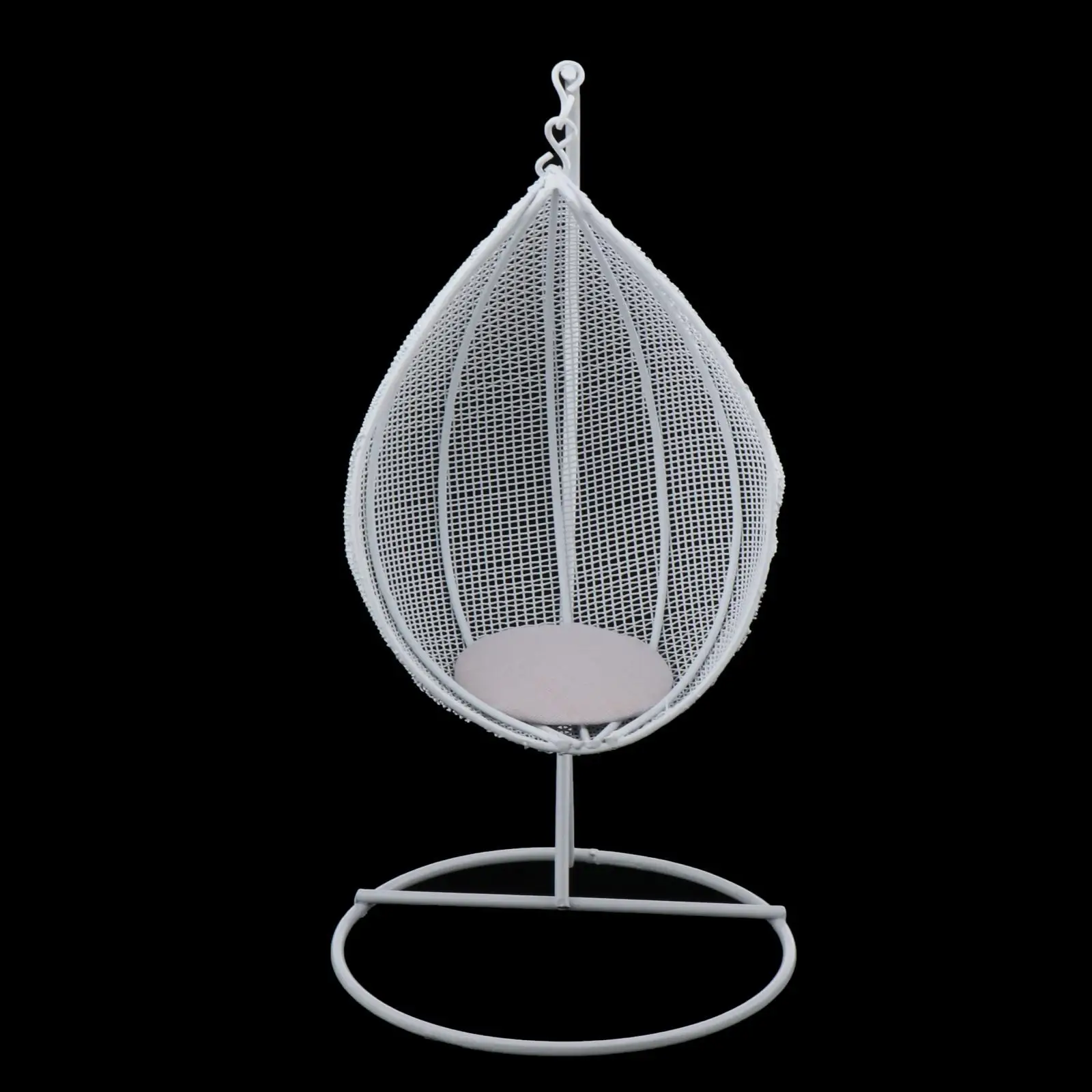 

Металлическая миниатюрная мебель для кукольного домика в масштабе 1/12: качели-сиденье (игрушка)