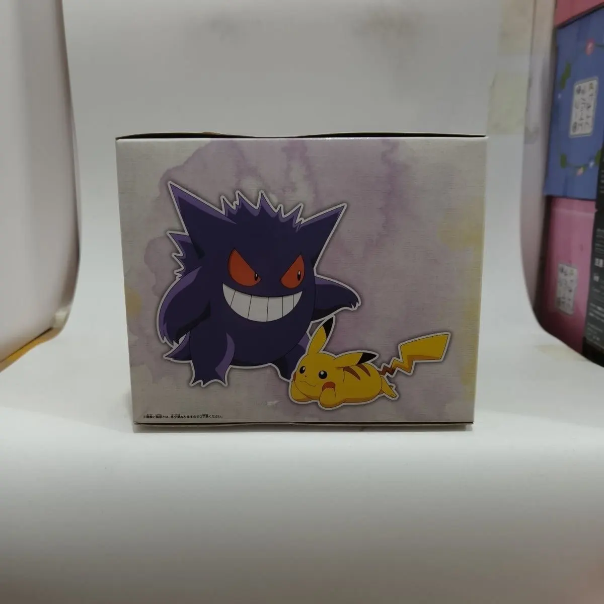 バンダイオリジナルバンプレストアニメポケモンリラクゼーションタイムピカチュウゲンガー-pvc-アクションフィギュアモデルグッズおもちゃ誕生日ギフト