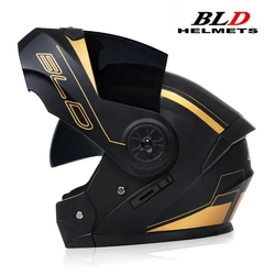 Motorcycle Helmet Dual Lens Modular Cascos Casque Flip up Motocross Helmet With Sun Visor Racing Moto Capacete Kask ECE DOT Helm