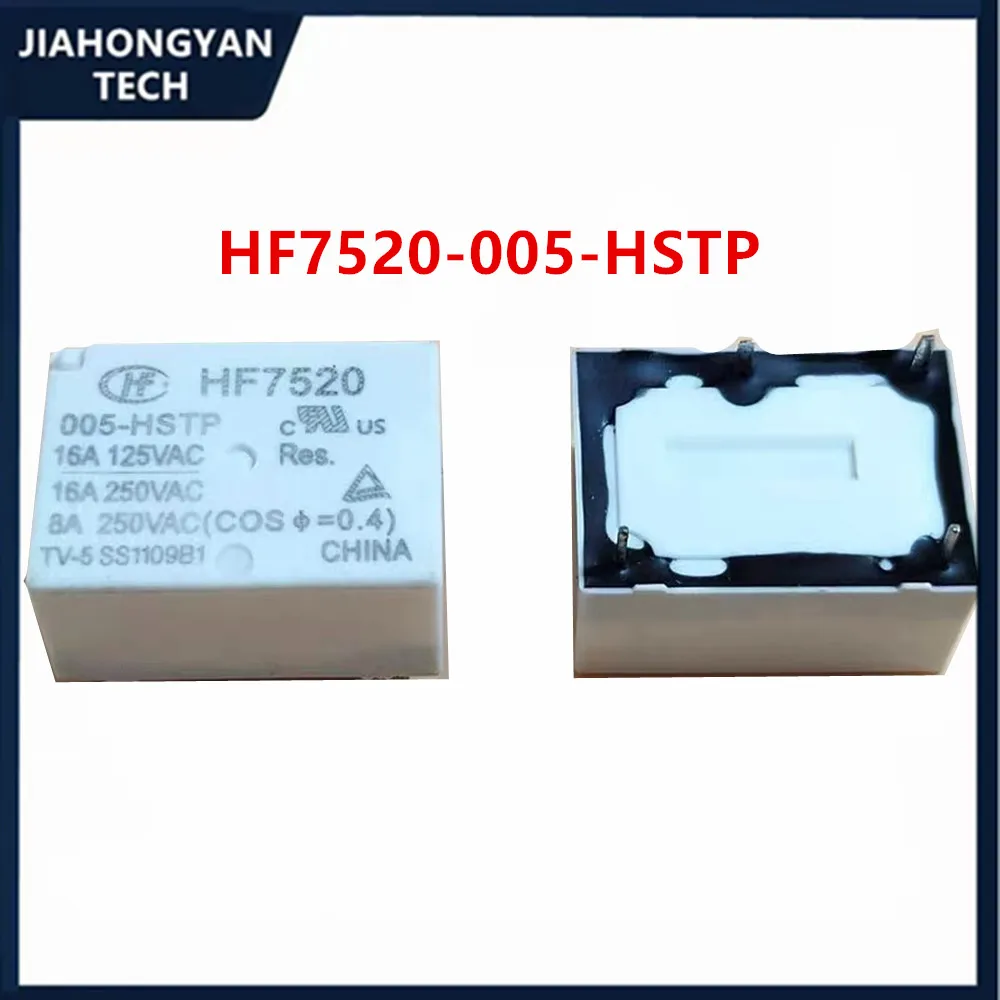 1PCS 2PCS 5PCS Original relay HF7520-005-HSTP HF7520-012-HSTP HF7520-024-HSTP 16A 5V 12V 24V 4-pin