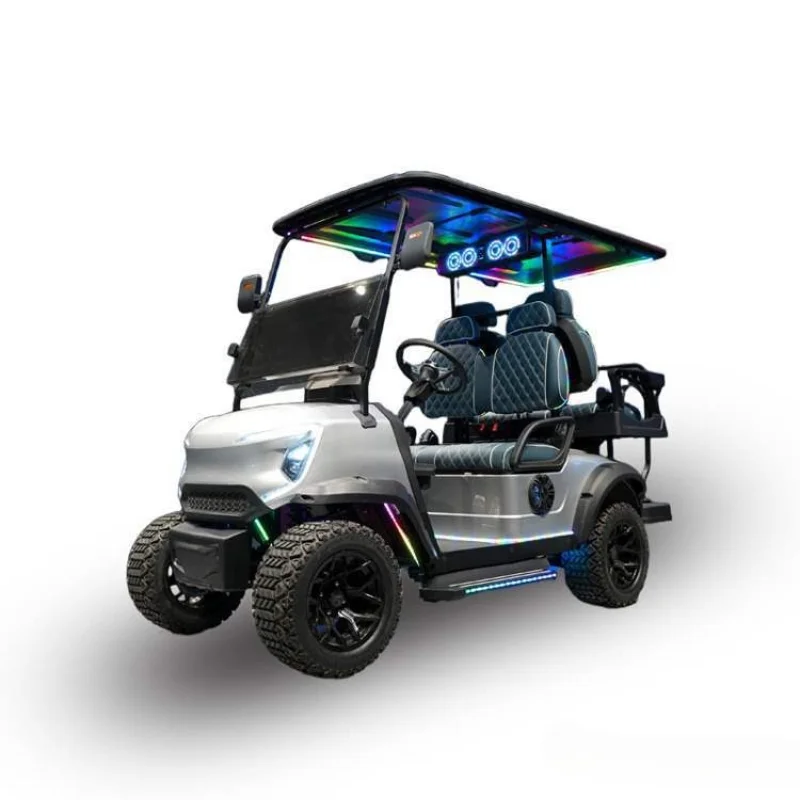 Off-road Electric Golf Cart 2-10 Seats Scenic Tourist Hotel Real Estate Reception Playground Electric Sightseeing Car