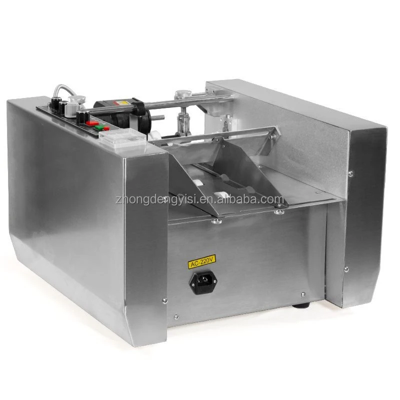 Automatic Expiry Date Printing Machine Desktop Batch Date Coder for Number Characters Printing on Cardboards for Industrial Use