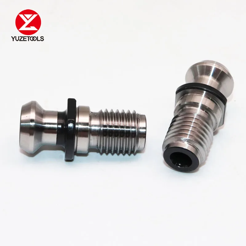 MAZAK-BT40 Pull Stud With Coolant BT40 BT50 CNC Milling Tool Holder Retention Knob Internal Cooling Material 20CrNiMo