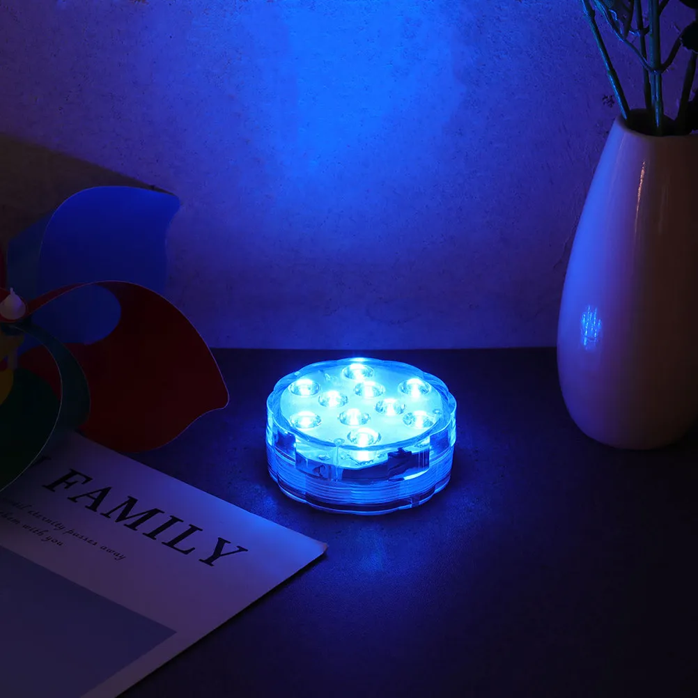 

Decorative Lamp for Fish Tank Waterproof LED Lights Diving Submersible Pool Underwater