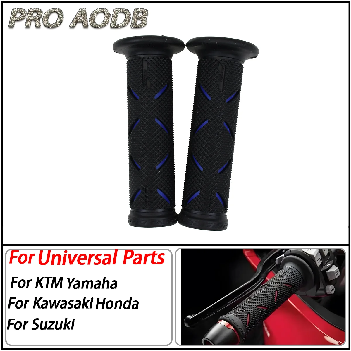 

For KTM SX XC XCF XCW XCWF SXF EXC EXCF Yamaha Kawasaki Honda 125-450 CRF CRF-R Motorcycle Universal MOTO-GP Handle Bar Grips