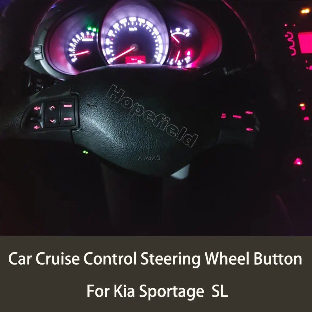 Multifunction Steering Wheel Audio Cruise Control Buttons Music Volume Control Switch For Kia Sportage SL 2011-2016 Accessories