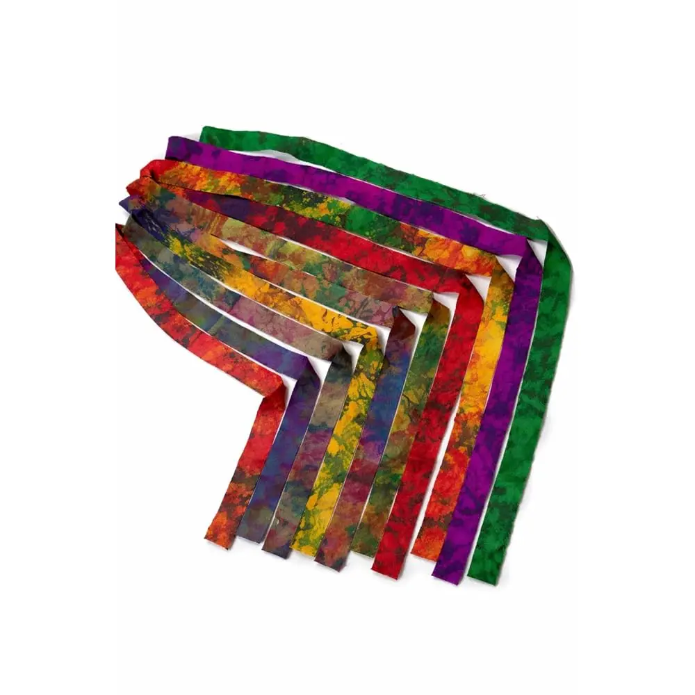 

Recycled Sari Silk Strips – Assorted Silk Ribbon Yarn for Knitting, Crochet, Rug Making & Jewelry Making – 50 GMS, 10 Pieces