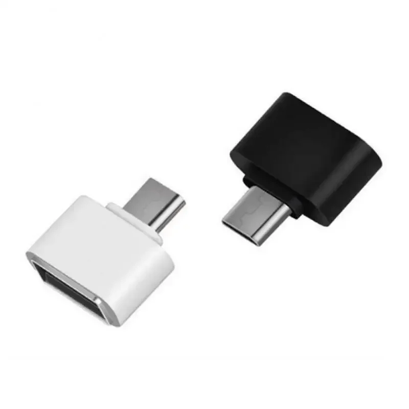 Konverter adaptor tipe-c ke USB OTG, konverter kecepatan tinggi untuk Flash Drive Mouse U Disk Reader untuk Tablet Android iphone