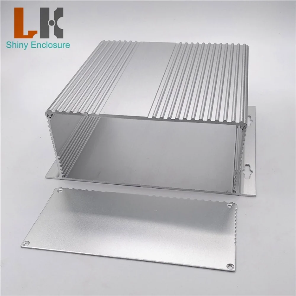 71x190x155mm New DIY Extruded Electronic Project Aluminum Enclosure Case Power Junction PCB Instrument Box