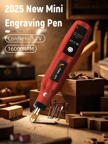 USB Rechargeable Cordless Engraving Pen Wireless Rotary Tool Portable Handheld Precision Engraver for Jewelry Glass DIY Craft