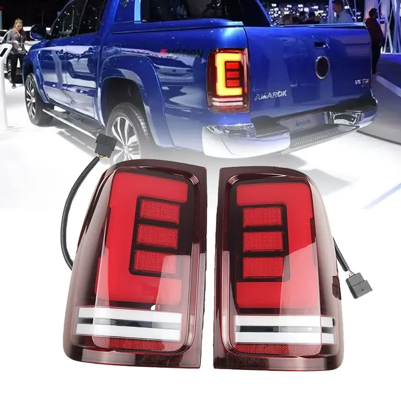 Stop Parking Brake Lamp Tail Lights for VW Amarok V6 2009-2022 LED Rear Light Driving Lamps Pickup Truck Accessories