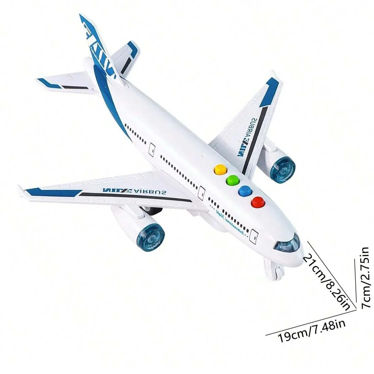 Modèles de simulation pour enfants, jouets, intelligence et éducation précoce, lumières d'avion, musique, culture traditionnelle chinoise