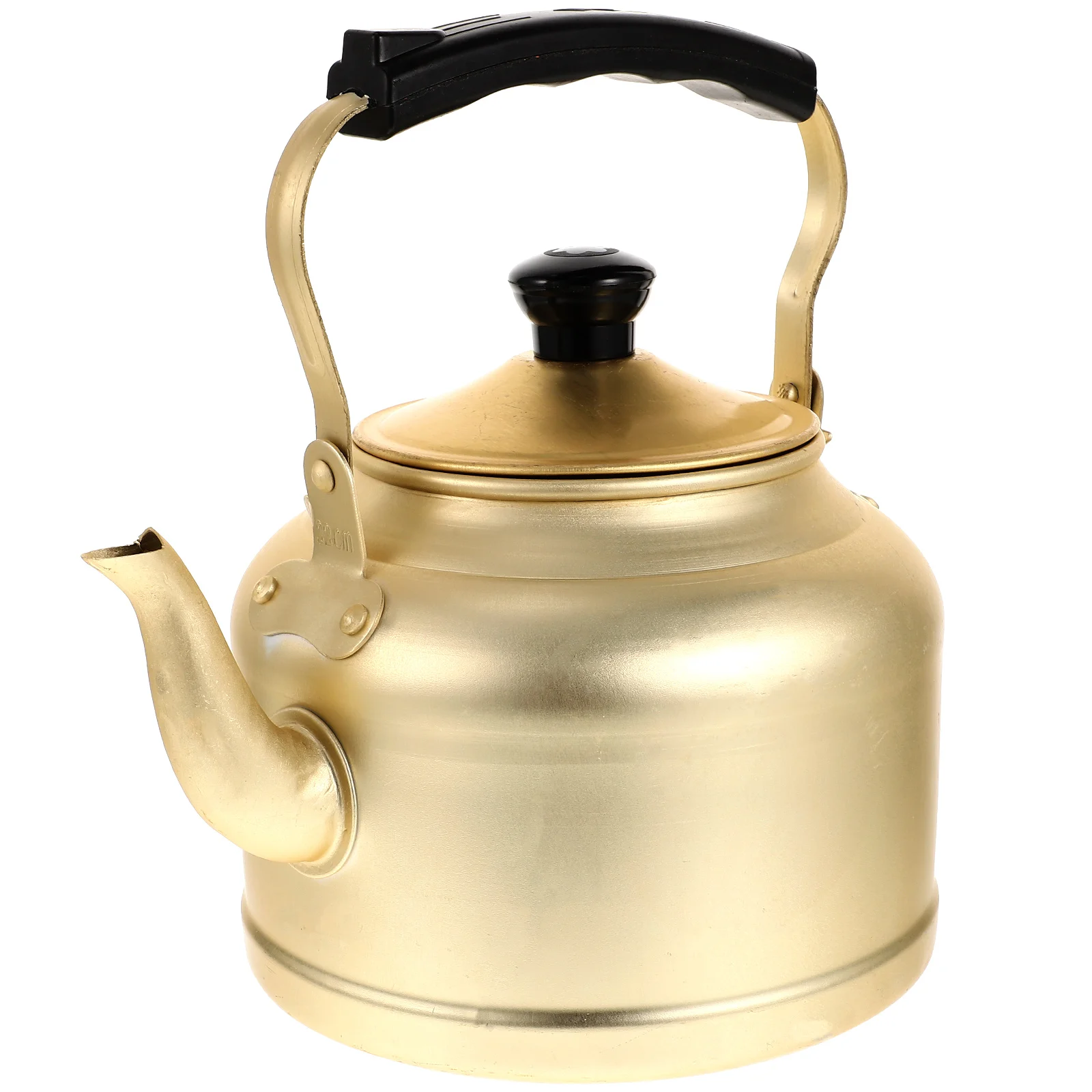 

Aluminum Kettle 22cm Stovetop Tea Pots Water Boiling Pot Camping Boiler H Practical Family Use Heat Resistance