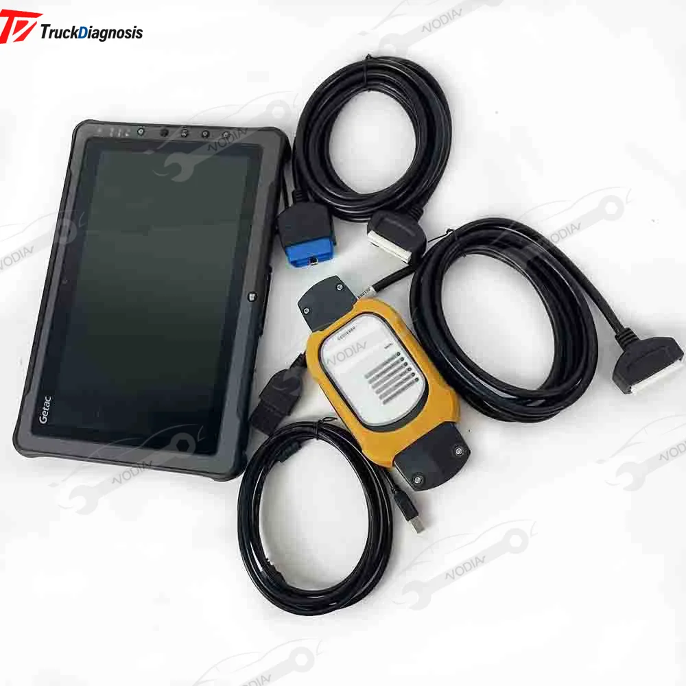 for VCADS 88890180 diagnostic scanner 88890020 truck diagnostic tool with toughbook F110TABLET 2.8.241 in development model