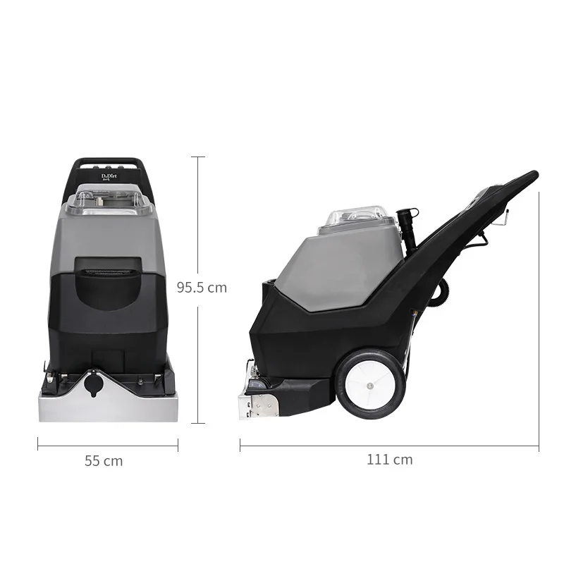 Professional Commercial Industrial Hotel Floor Care Equipment Heavy-Duty Truck Mount Rug Carpet Deep Cleaning Machine Wash & Dry view 6