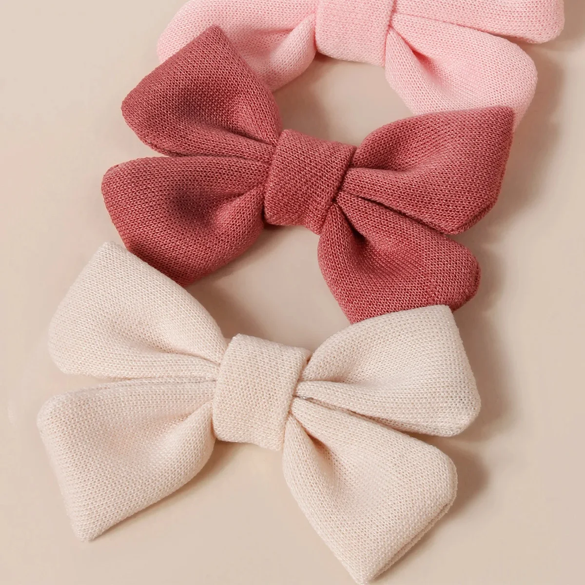 4pcs Toddler Mini Bow Hair Clips Girls Party Ponytail Decor Cute Barrettes Baby Popular Hair Accessories