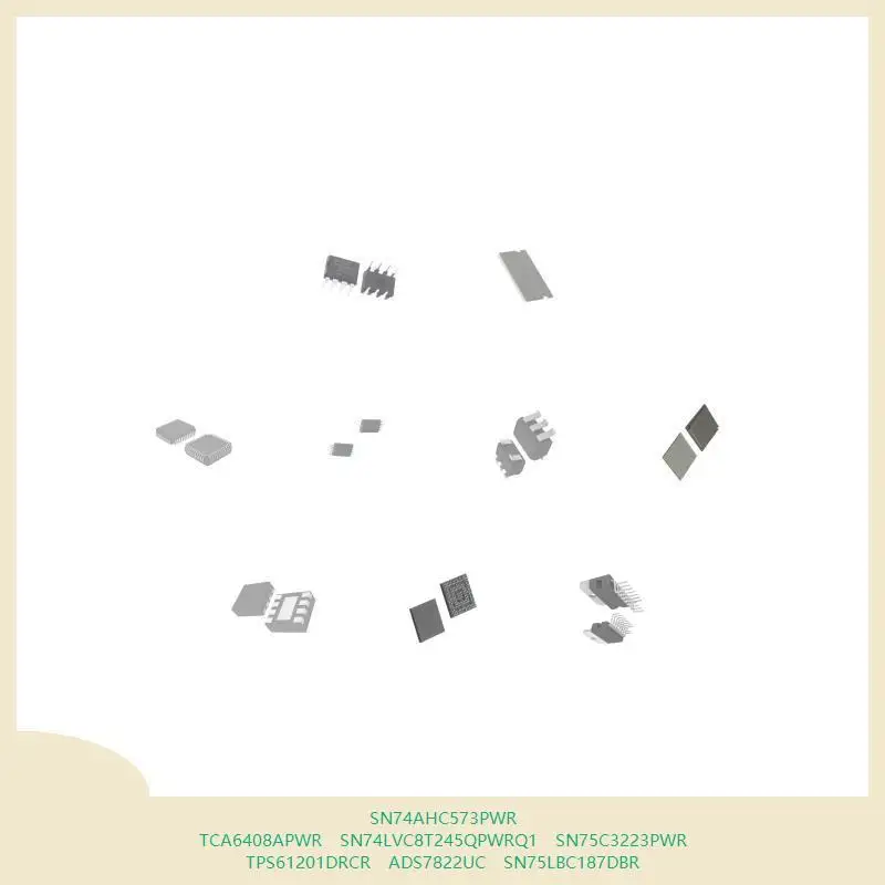 SN74AHC573PWR TCA6408APWR SN74LVC8T245QPWRQ1 SN75C3223PWR TPS61201DRCR ADS7822UC SN75LBC187DBR