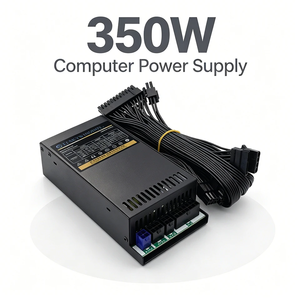 T.F.SKYWINDINTL Full Modular 350 Watt Flex ATX Power Supply with