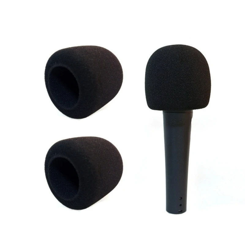 Foam Windscreen Microphone Cover Breathable Noise Reductions for Handheld Microphones Sponges Windshield