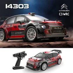 Mjx HYPER GO 1:14 bezszczotkowy 14303 pełnowymiarowy zdalnie sterowany samochód C3 profesjonalny WRC Citroen szybki elektryczny pojazd terenowy