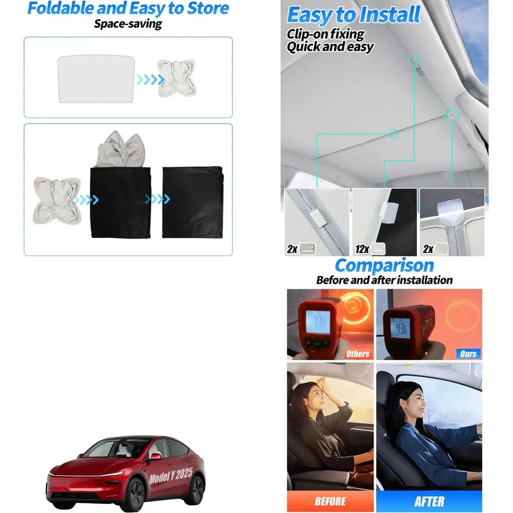 

Rear Windshield Sun Shade for 2025 Model Vehicles