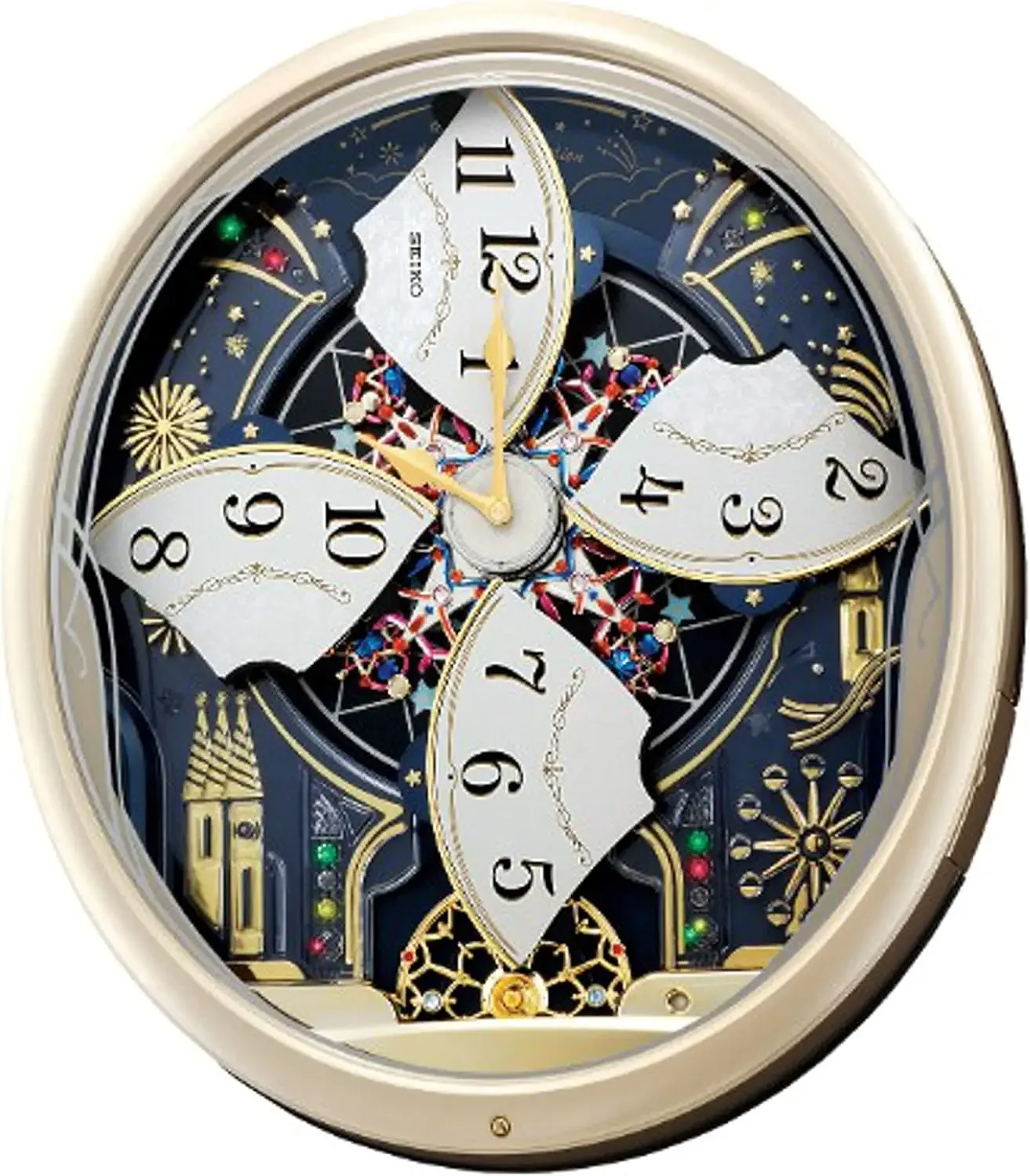 HOT SELLIG QUALITY Melodies In Motion Wall Clock, Starry Night