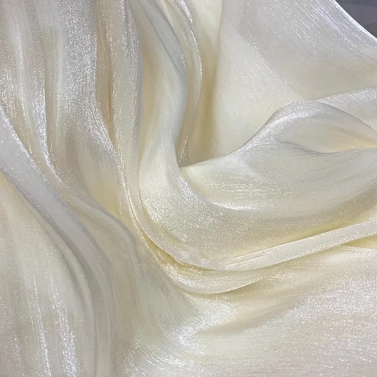 2026 Frühjahr/Sommer Neuer Glänzender A-Linien-Rock für Damen, Einfarbig, Hohe Taille, Französischer Pariser Stil, Eleganter Asymmetrischer Rock – Detail 25