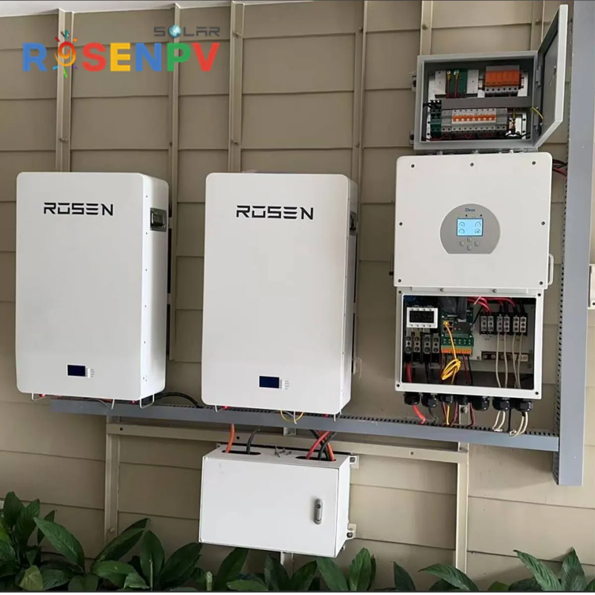 Residential Off Grid Hybrid Solar System 10kW 15kW 20kW Three Phase 400V Inverter with Lifepo4 Battery for Home
