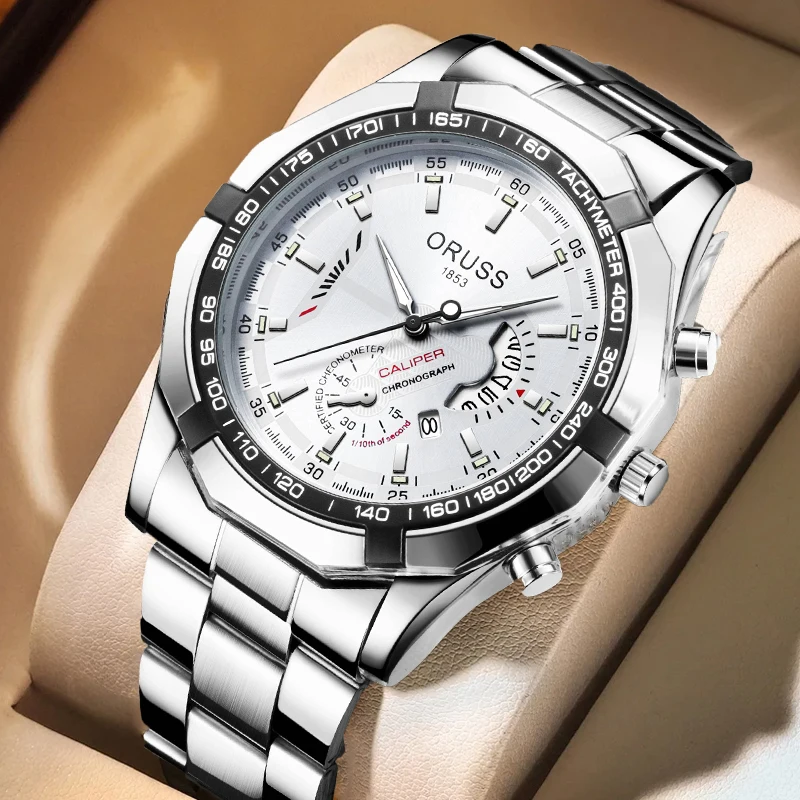 도미너링 남성용 시계, 개성 있는 올 매치 비즈니스 트렌드, 내구성 있는 고급 분위기, 대형 다이얼, 학생 남성 시계