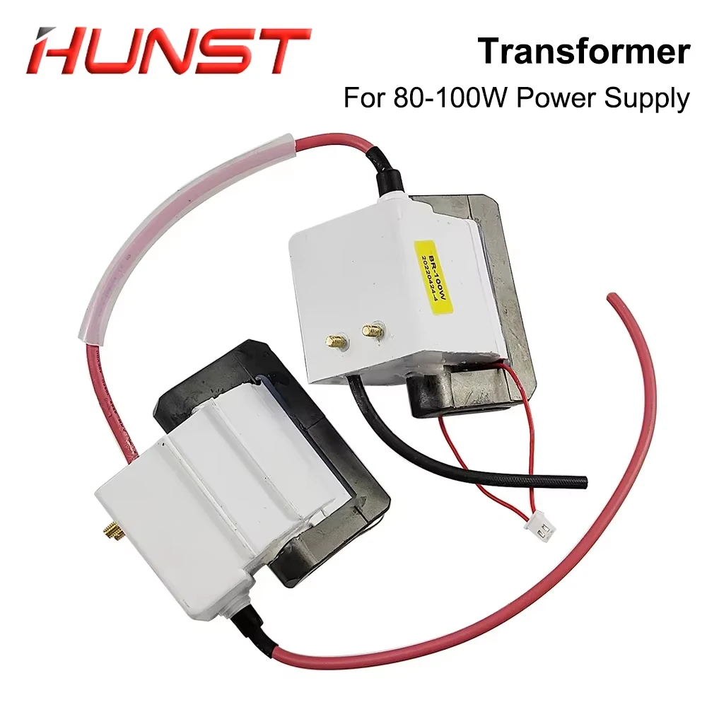 HUNST High Voltage BR-100W Flyback Transformer Suitable for CO2 Laser Cutting Machine Engraving Machine Laser Power Supply