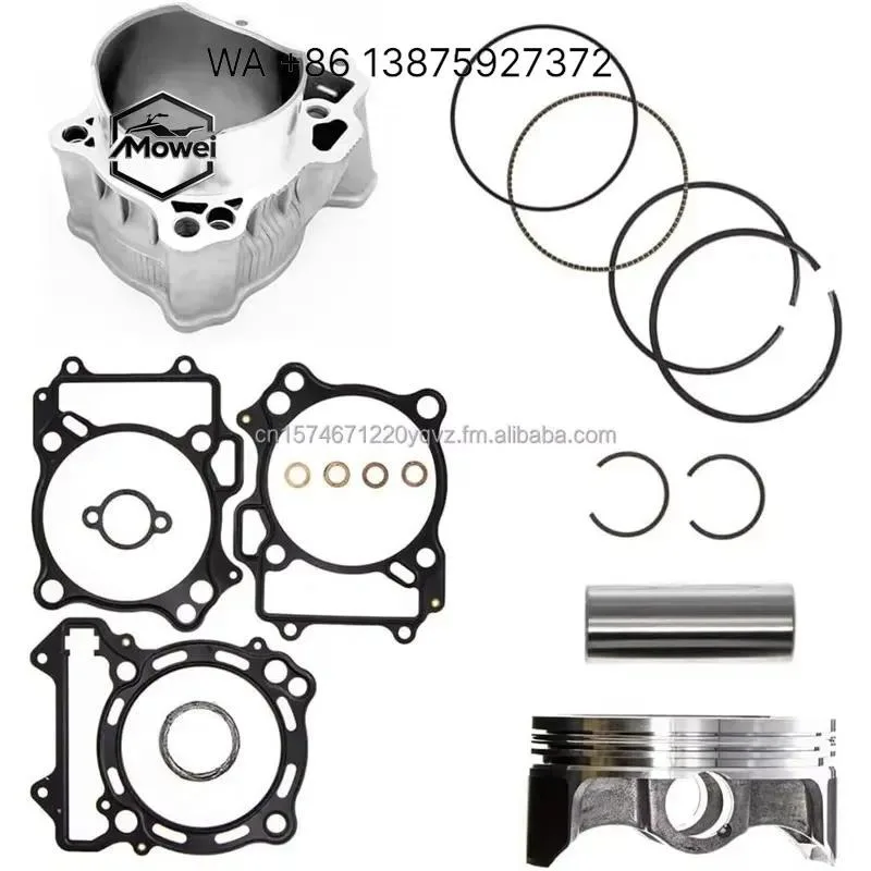 Wmwmnu for Arctic Cat 400 DVX ATV Compatible New 3402-844 Big Bore Cylinder Piston Kit Durable Metal Material