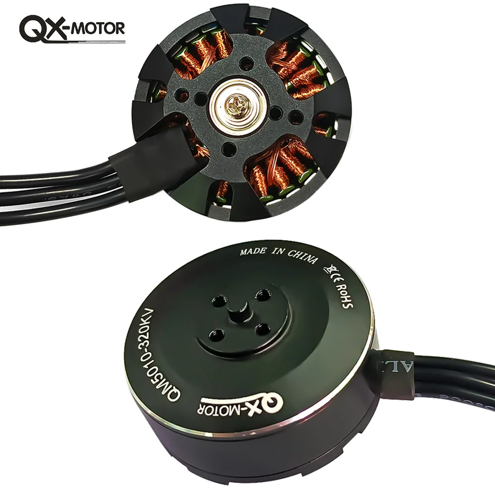 QX-MOTOR QM5010 (4110) 320KV 380KV 600KV Brushless Motor For Carbon Fiber Folding Paddle Paddles Toy Parts