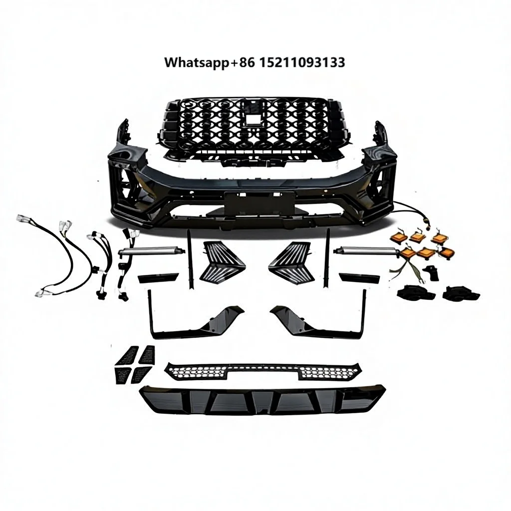2025 Hurricane High-End Custom Wide Body Kit Screw-on Full Front/Rear Bumpers Side Skirts Fender Flares