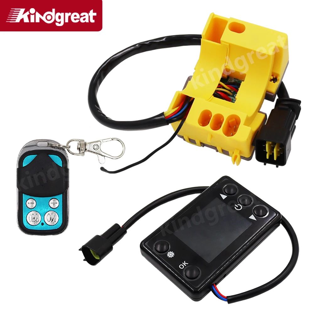 2KW 5KW 8KW Diesel Air Heater LCD Monitor Switch Control Board Motherboard Remote Controller 12V 24V Similar Eberspacher Webasto