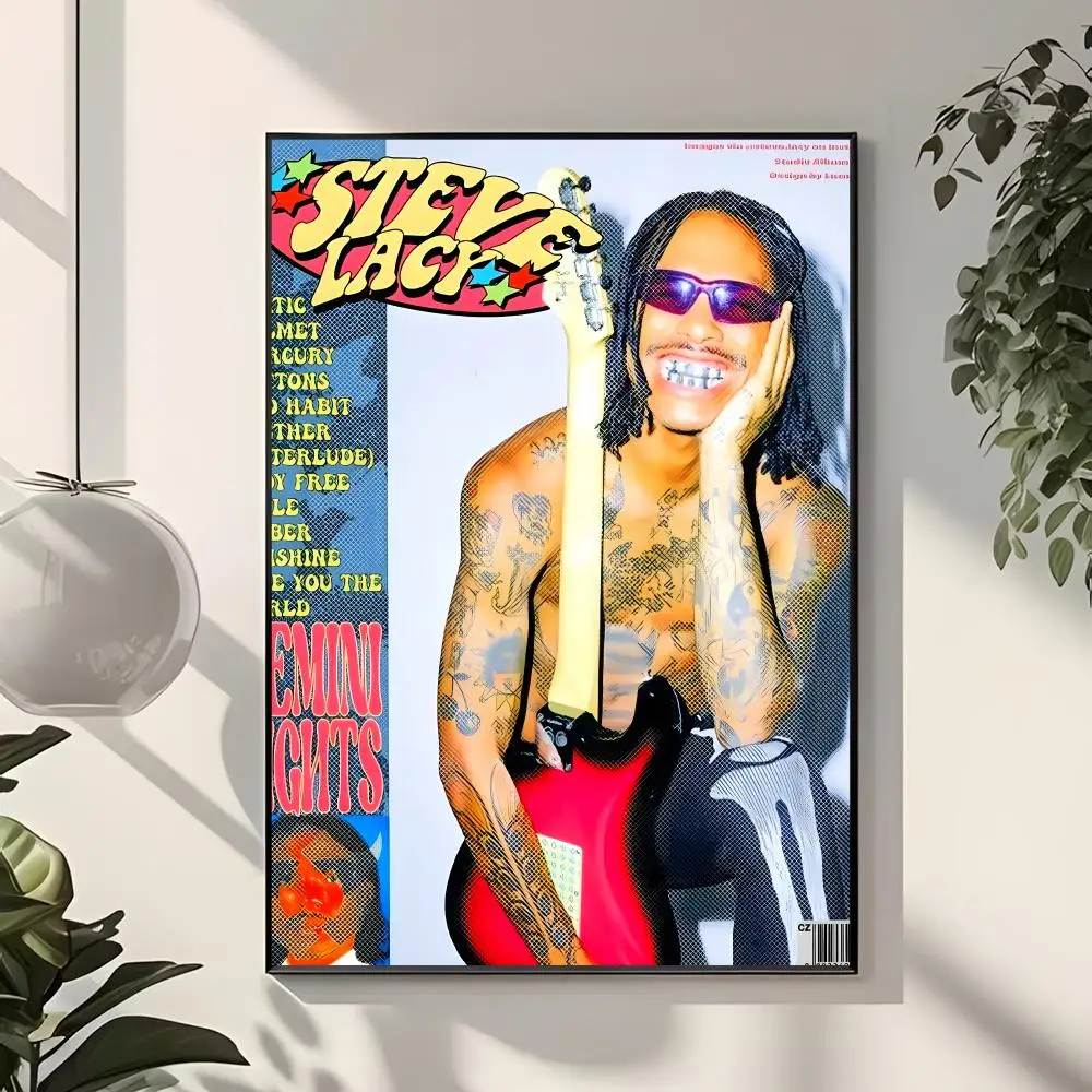 vocalist creator S-Steve Lacy Poster Modern Home Interior Decor & Artistic Wall Decoration