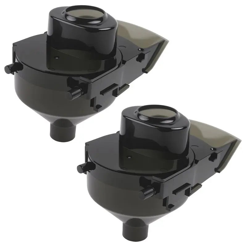[NEWA66Z!】 Replacement Funnel For Baby Brezza Replacement Parts Funnel And Cover Baby Formula Dispenser 2 Pcs