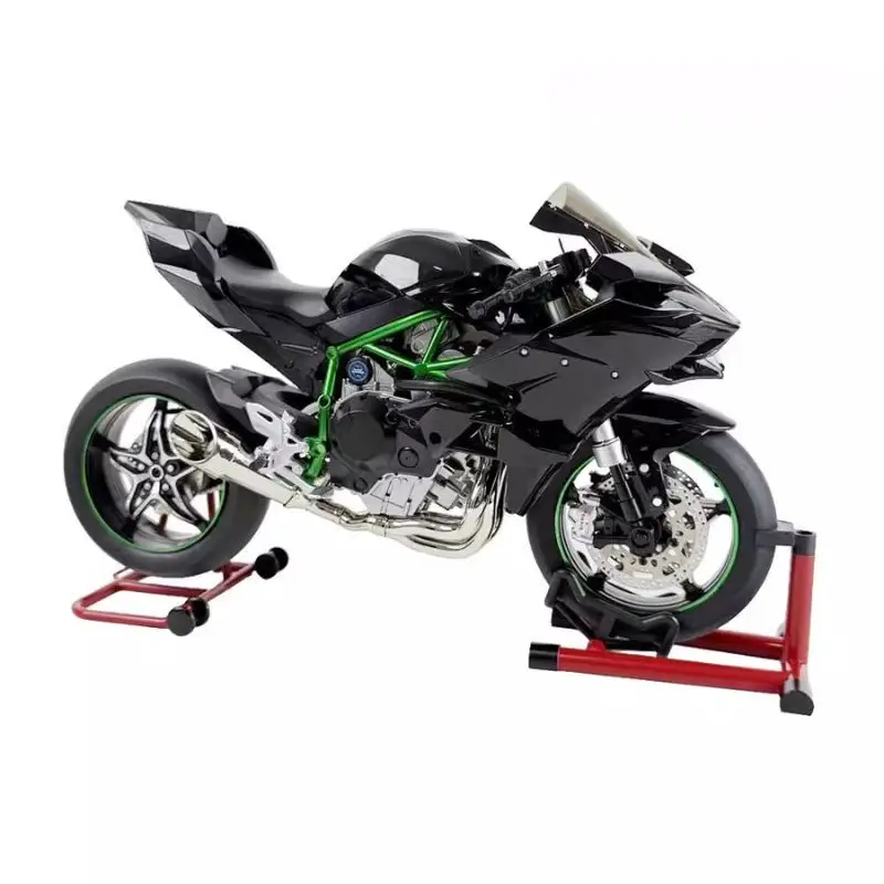 

Sprayable alloy motorcycle model 1:6 desktop ornaments can be started to give friends birthday gifts toys