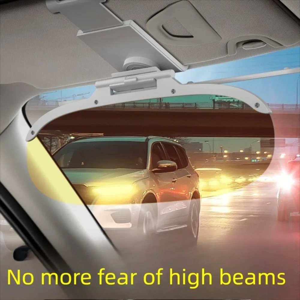 

HD Car Sun Visor UV Fold Flip Down Anti Sunlight Dazzling Goggle Clear View Interior Mirrors Day Night Vision Driving Mirror