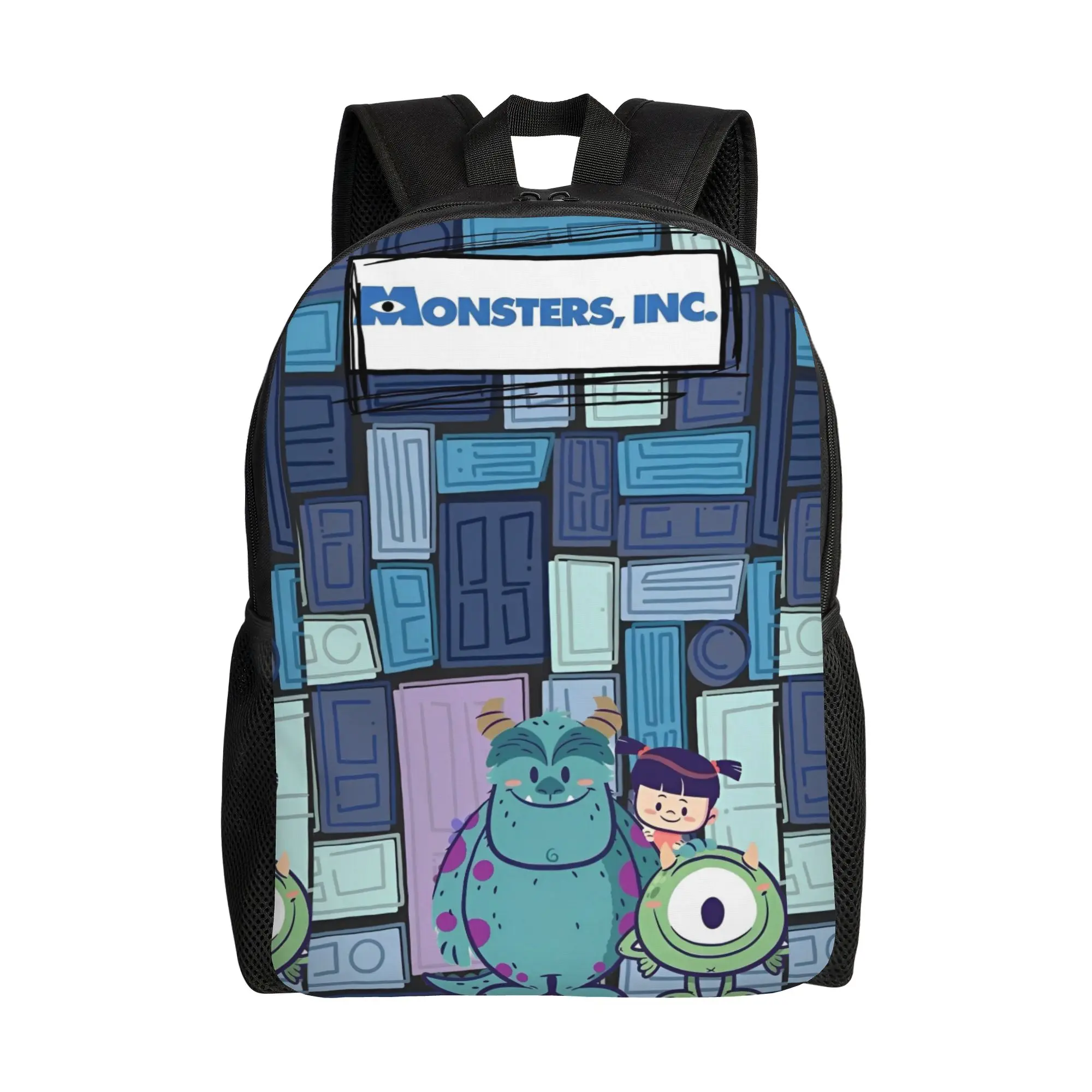 

Рюкзак Monsters University с Салливаном и Майком, милый школьный рюкзак для мальчиков, высококачественный мягкий рюкзак для походов