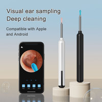 Ear Wax Removal Tool Camera with 1080P High-definition Camera, Visual Otoscope, Intelligent WiFi Ear Wax Cleaning Kit