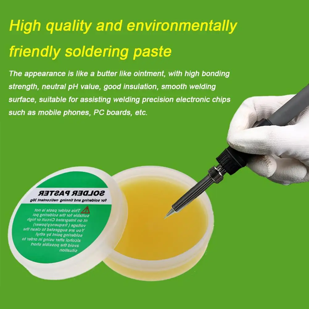 1PC 30g/50g Professional Welding Flux Welding Solder Paste 183 Degree Medium Temperature Flux No-Clean Rosin