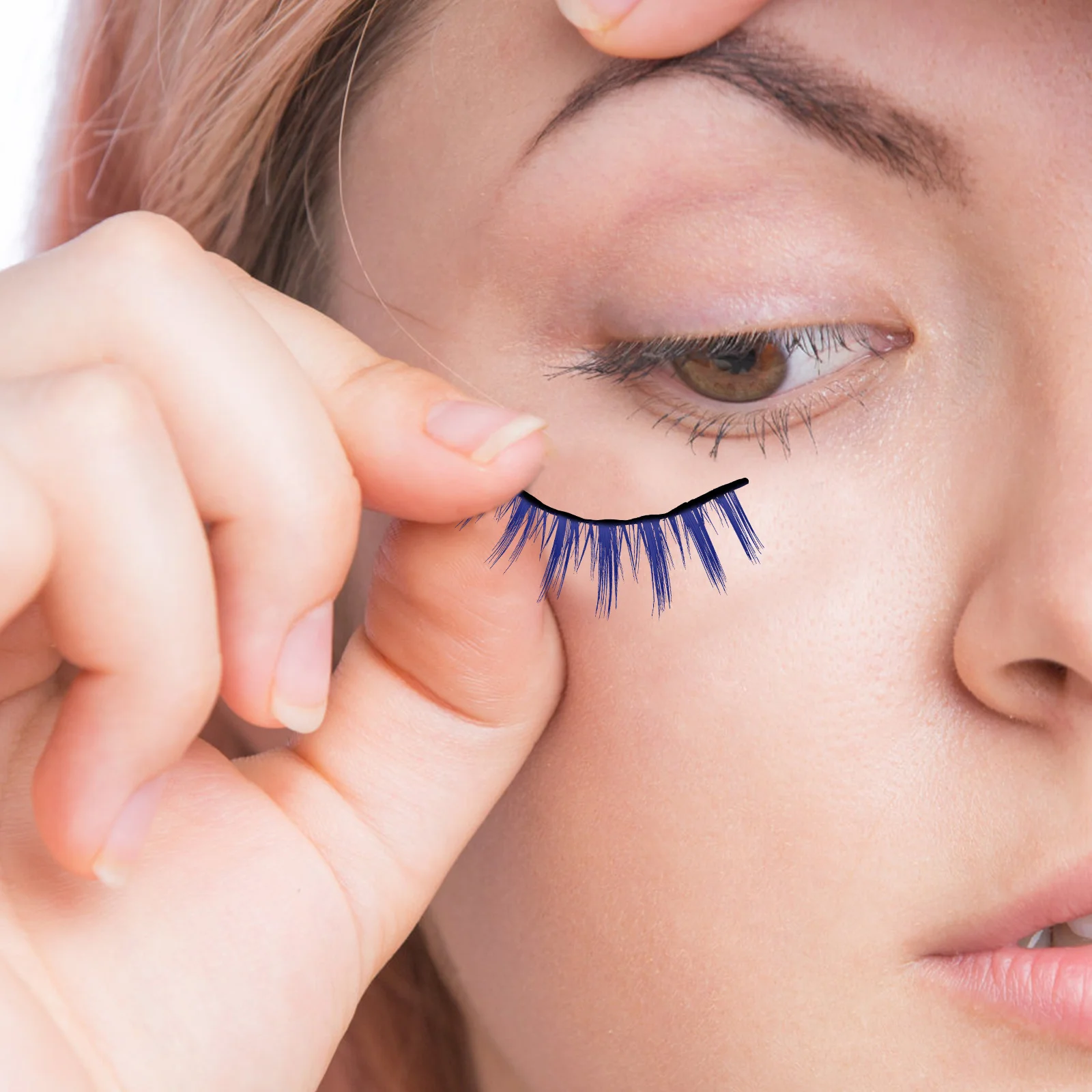 5Pairs 3D False Eyelashes Natural Full Lash Extensions for Women Daily Party Makeup Reusable Fake Eyelash Clusters