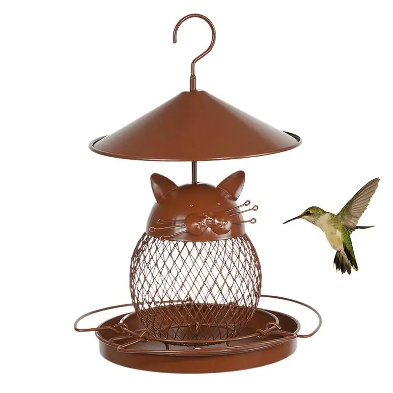 

Bird Feeders Squirrel Proof Birdfeeders Outside Hangable Anti Squirrel Spill Proof Finch Feeding Station With Design For