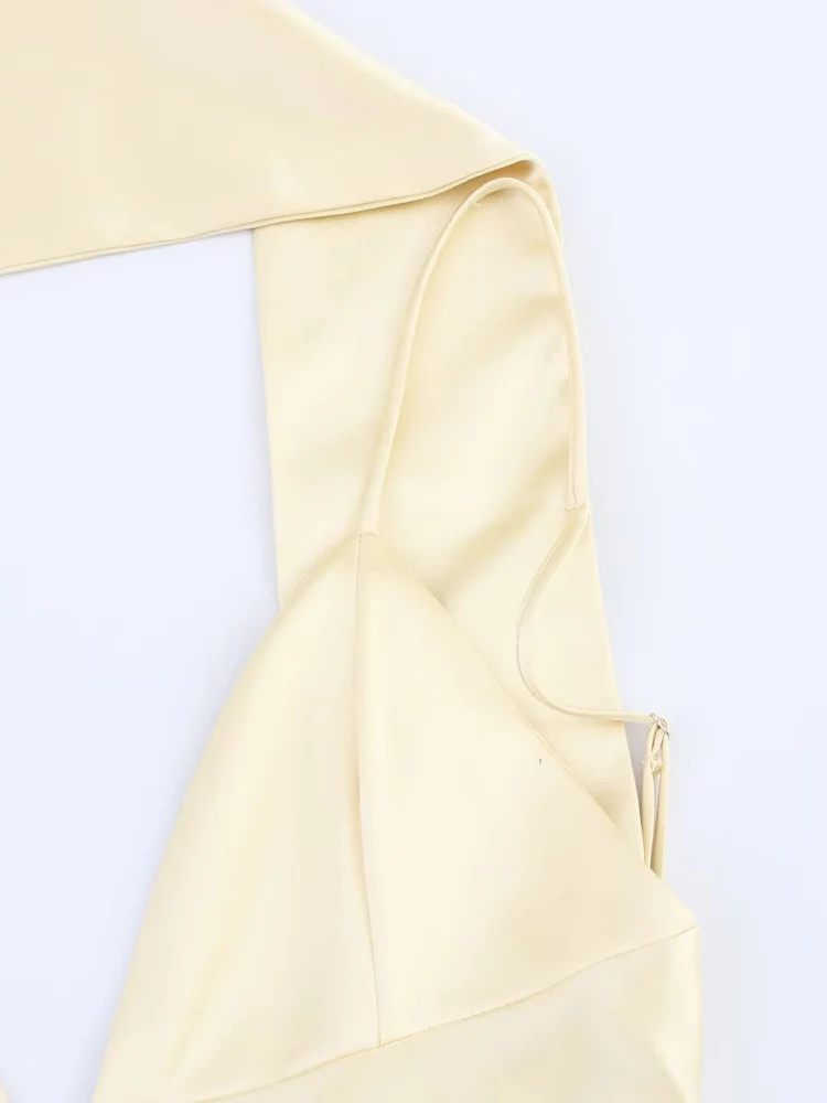 Europäischer und amerikanischer Sommerstil, neue Mode, Damenbekleidung, All-Match-dünner Schal, verziert mit Satinkleid